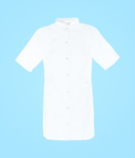 STELO ROZM. XS Fartuch medyczny krótki ze stójką damski, TO88050/WHTT/XS