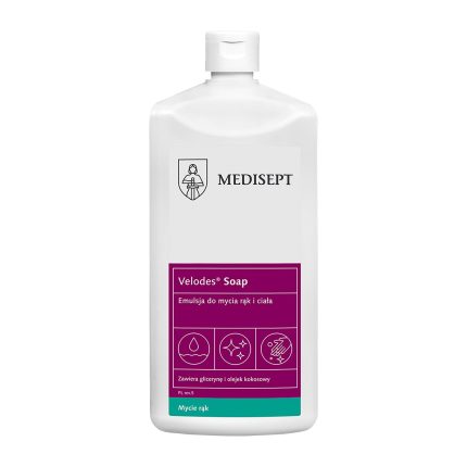 MEDISEPT VELODES SOAP 500 ml Emulsja do mycia ciała i rąk, bezmydłowa