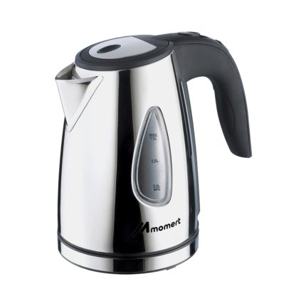 MOMERT 1804 Czajnik elektryczny, 1 l, obracany dzbanek INOX, z zabezpieczeniem