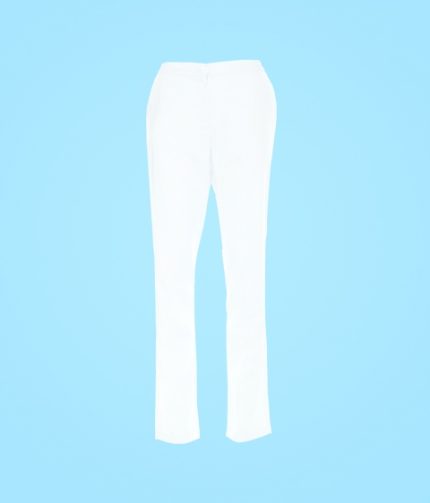 STELO ROZM. M Spodnie medyczne damskie zwężane, trzy kieszenie TO88080/WHTT/M