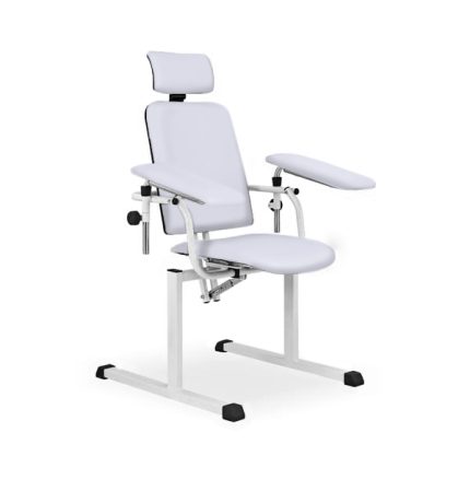 UBM FL-1 BIAŁY Fotel do pobierania krwi, regulowany