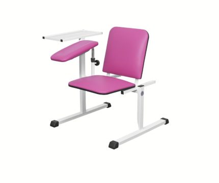 UBM ST-01 Fotel do pobierania krwi, regulowane podłokietniki, stabilna konstrukcja