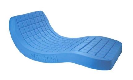 SYSTAM VISCOFLEX 90x220x14 cm Materac przeciwodleżynowy z oddychającym pokrowcem