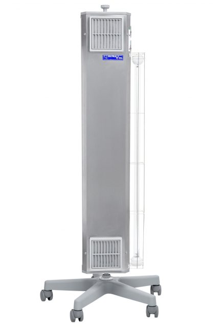 ULTRAVIOL NBVE 110/55 PL Lampa wirusobójcza i bakteriobójcza dwufunkcyjna UV-C, mobilna