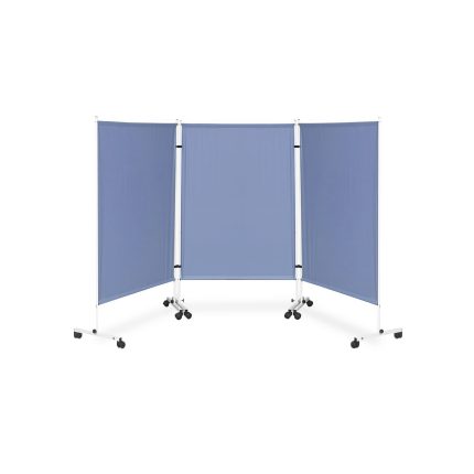 UBM PARAWAN TRZYSKRZYDŁOWY BAWEŁNIANY PM-3 NIEBIESKI Zasłona bawełniana