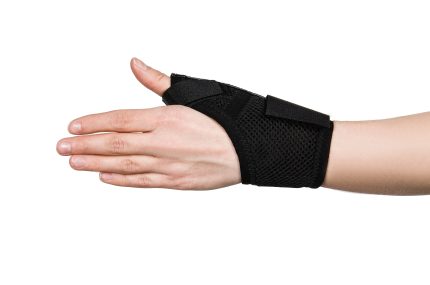 MEYRA MEDICAL RHIZO MEDICAL LEWA ROZM. 1 Orteza stabilizująca kciuk, czarna