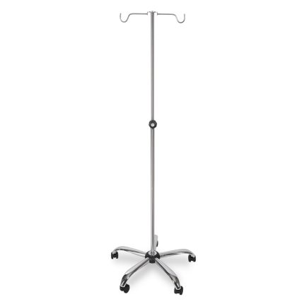 UBM SK-2 CHROM Stojak do kroplówek, 2 ramiona, wysokość do 200 cm