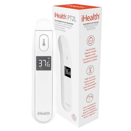 IHEALTH PT2L Termometr bezdotykowy, na podczerwień z alarmem gorączki