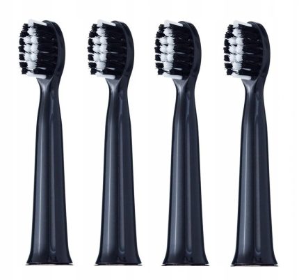 VITAMMY HARMONY BLACK Końcówki do szczoteczki VITAMMY Harmony, 4 szt.