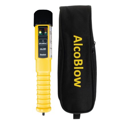 ALCOBLOW Alkomat tester trzeźwości, bezustnikowy, elektrochemiczny z pokrowcem