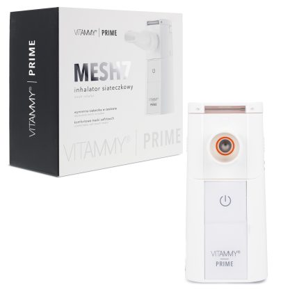 VITAMMY PRIME MESH 7 Inhalator siateczkowy z wymienną siateczką i szybką nebulizacją